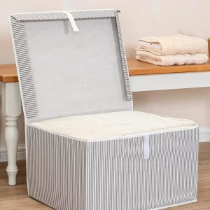 Kapaklı Kumaş Kutu Hurç Maxi – 50x40x30 cm